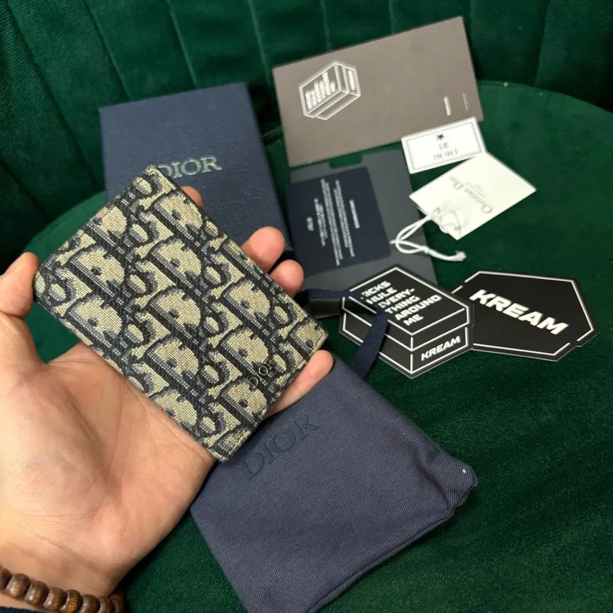 DIOR | ジップコインケース ディオール オブリーク ジャカード DIOR